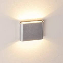 Hofstein Tinglev Wandleuchte LED Silber, 2-flammig -Wandleuchten Verkauf tinglev wandleuchte h3370889 16