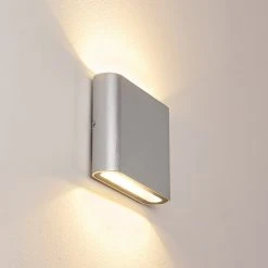 Hofstein Tinglev Wandleuchte LED Silber, 2-flammig -Wandleuchten Verkauf tinglev wandleuchte h3370889 6