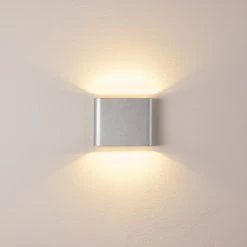 Hofstein Tinglev Wandleuchte LED Silber, 2-flammig -Wandleuchten Verkauf tinglev wandleuchte h3370889 7