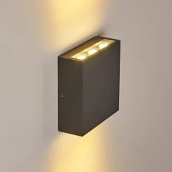 Hofstein Tinglev Wandleuchte LED Anthrazit, 1-flammig 30 Hofstein Tinglev Wandleuchte LED Anthrazit, 1-flammig -Wandleuchten Verkauf tinglev wandleuchte h3372630 11