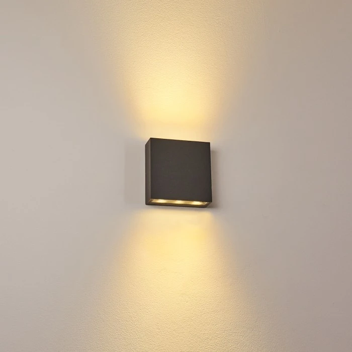 Hofstein Tinglev Wandleuchte LED Anthrazit, 1-flammig 15 Hofstein Tinglev Wandleuchte LED Anthrazit, 1-flammig - Image 15