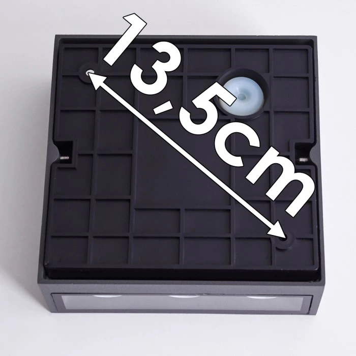 Hofstein Tinglev Wandleuchte LED Anthrazit, 1-flammig 19 Hofstein Tinglev Wandleuchte LED Anthrazit, 1-flammig - Image 19