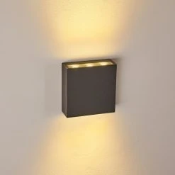Hofstein Tinglev Wandleuchte LED Anthrazit, 1-flammig 22 Hofstein Tinglev Wandleuchte LED Anthrazit, 1-flammig -Wandleuchten Verkauf tinglev wandleuchte h3372630 3
