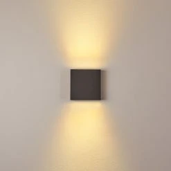 Hofstein Tinglev Wandleuchte LED Anthrazit, 1-flammig 26 Hofstein Tinglev Wandleuchte LED Anthrazit, 1-flammig -Wandleuchten Verkauf tinglev wandleuchte h3372630 7