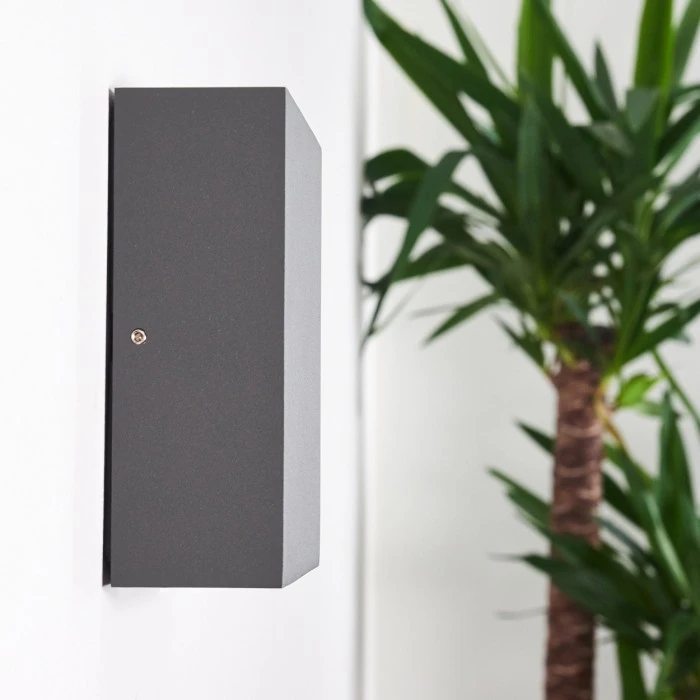 Hofstein Tinglev Wandleuchte LED Anthrazit, 1-flammig 9 Hofstein Tinglev Wandleuchte LED Anthrazit, 1-flammig - Image 9