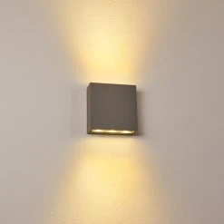 Hofstein Tinglev Wandleuchte LED Grau, 1-flammig 33 Hofstein Tinglev Wandleuchte LED Grau, 1-flammig -Wandleuchten Verkauf tinglev wandleuchte h3372654 14