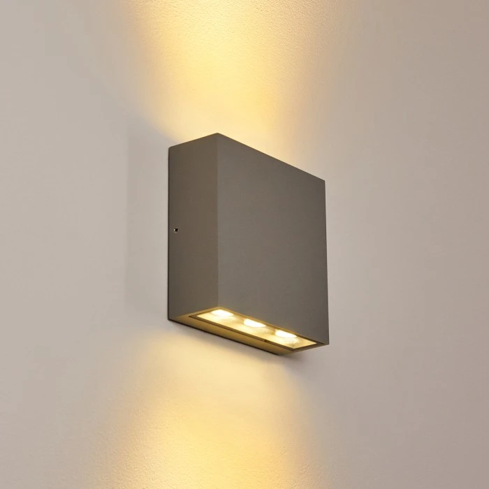 Hofstein Tinglev Wandleuchte LED Grau, 1-flammig 3 Hofstein Tinglev Wandleuchte LED Grau, 1-flammig - Image 3