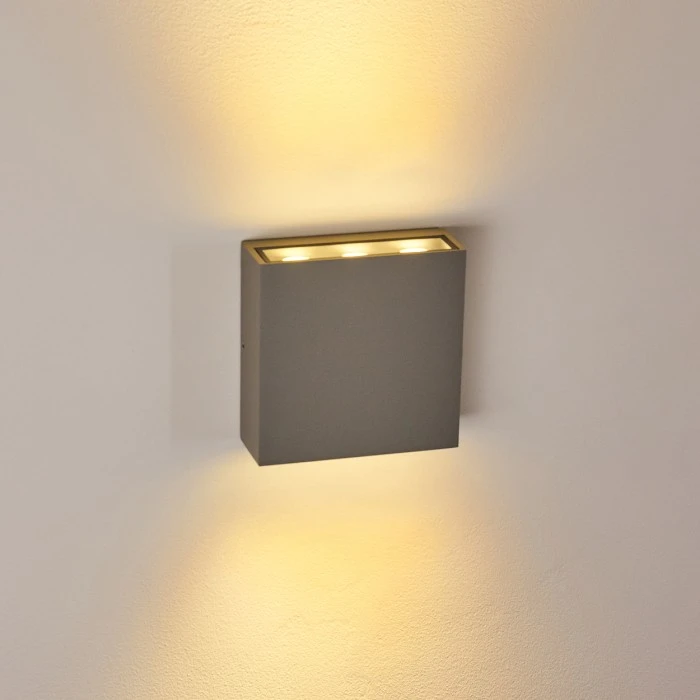 Hofstein Tinglev Wandleuchte LED Grau, 1-flammig 4 Hofstein Tinglev Wandleuchte LED Grau, 1-flammig - Image 4