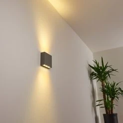 Hofstein Tinglev Wandleuchte LED Grau, 1-flammig 28 Hofstein Tinglev Wandleuchte LED Grau, 1-flammig -Wandleuchten Verkauf tinglev wandleuchte h3372654 9