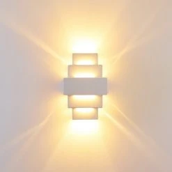 Hofstein Tokio Wandleuchte Weiß, 1-flammig -Wandleuchten Verkauf tokio wandleuchte h21 10