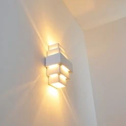 Hofstein Tokio Wandleuchte Weiß, 1-flammig -Wandleuchten Verkauf tokio wandleuchte h21 12