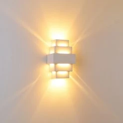 Hofstein Tokio Wandleuchte Weiß, 1-flammig -Wandleuchten Verkauf tokio wandleuchte h21 4