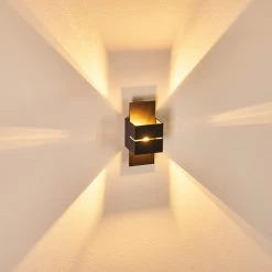 Hofstein Tora Wandleuchte Schwarz, 1-flammig -Wandleuchten Verkauf tora wandleuchte h3013243 do4 12