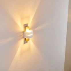 Hofstein Tora Wandleuchte Gold, 1-flammig -Wandleuchten Verkauf tora wandleuchte h3013267 do4 12