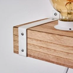 Hofstein Torrevieja Wandleuchte Weiß, Holz hell, 1-flammig -Wandleuchten Verkauf torrevieja wandleuchte h3369142 10