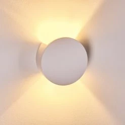 Hofstein Tortel Wandleuchte Weiß, 1-flammig -Wandleuchten Verkauf tortel wandleuchte h3266359 do4 11