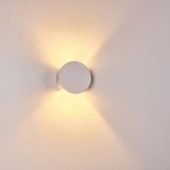 Hofstein Tortel Wandleuchte Weiß, 1-flammig -Wandleuchten Verkauf tortel wandleuchte h3266359 do4 18