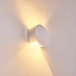 Hofstein Tortel Wandleuchte Weiß, 1-flammig -Wandleuchten Verkauf tortel wandleuchte h3266359 do4 2