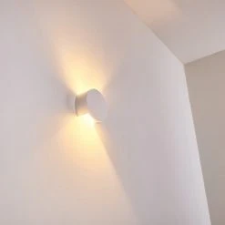 Hofstein Tortel Wandleuchte Weiß, 1-flammig -Wandleuchten Verkauf tortel wandleuchte h3266359 do4 3