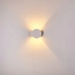 Hofstein Tortel Wandleuchte Weiß, 1-flammig -Wandleuchten Verkauf tortel wandleuchte h3266359 do4 6