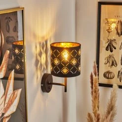 Hofstein Trasancos Wandleuchte Schwarz, 1-flammig 18 Hofstein Trasancos Wandleuchte Schwarz, 1-flammig -Wandleuchten Verkauf trasancos wandleuchte h3567517 6