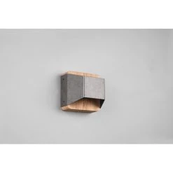 Trio Leuchten Arino Wandleuchte LED Nickel-Matt, Dunkelbraun, 1-flammig -Wandleuchten Verkauf trio leuchten arino wandleuchte 224810167 4