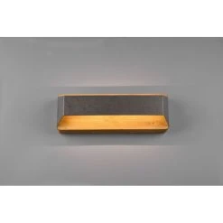 Trio Leuchten Arino Wandleuchte LED Nickel-Matt, Dunkelbraun, 1-flammig -Wandleuchten Verkauf trio leuchten arino wandleuchte 224819167 2