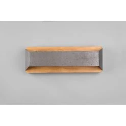 Trio Leuchten Arino Wandleuchte LED Nickel-Matt, Dunkelbraun, 1-flammig -Wandleuchten Verkauf trio leuchten arino wandleuchte 224819167 5