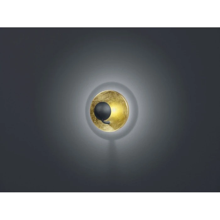 Trio Leuchten AURORA Wandleuchte LED Gold, 1-flammig 2 Trio Leuchten AURORA Wandleuchte LED Gold, 1-flammig - Image 2