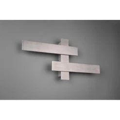 Trio Leuchten Belfast Wandleuchte LED Nickel-Matt, 2-flammig -Wandleuchten Verkauf trio leuchten belfast wandleuchte 275510207 1