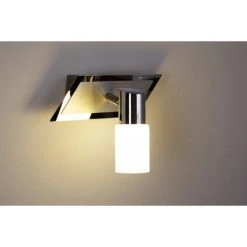 Trio Leuchten CLAPTON Wandleuchte LED Chrom, Aluminium, Edelstahl, 1-flammig -Wandleuchten Verkauf trio leuchten clapton wandleuchte 821470105 do1 3