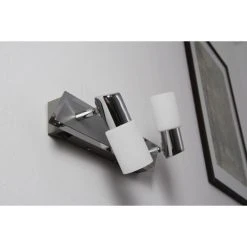 Trio Leuchten CLAPTON Wandleuchte LED Chrom, Aluminium, Edelstahl, 2-flammig -Wandleuchten Verkauf trio leuchten clapton wandleuchte 821470205 do1 10