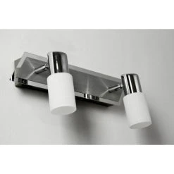 Trio Leuchten CLAPTON Wandleuchte LED Chrom, Aluminium, Edelstahl, 2-flammig -Wandleuchten Verkauf trio leuchten clapton wandleuchte 821470205 do1 4