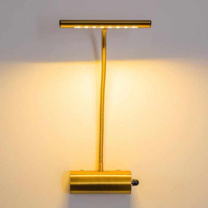 Trio Leuchten CURTIS Wandleuchte LED Messing, Altmessing, 1-flammig 12 Trio Leuchten CURTIS Wandleuchte LED Messing, Altmessing, 1-flammig - Image 12