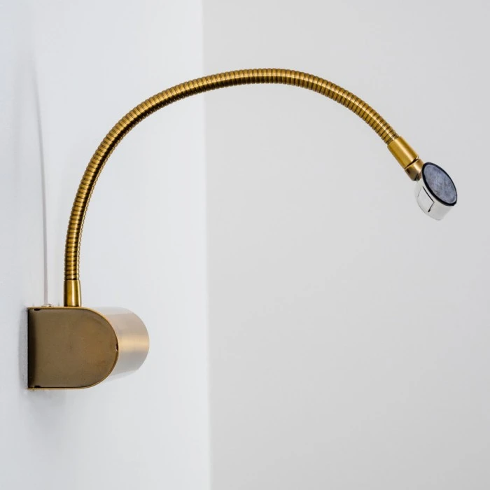 Trio Leuchten CURTIS Wandleuchte LED Messing, Altmessing, 1-flammig 14 Trio Leuchten CURTIS Wandleuchte LED Messing, Altmessing, 1-flammig - Image 14