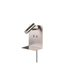 Trio Leuchten ELEMENT Wandleuchte LED Nickel-Matt, 3-flammig