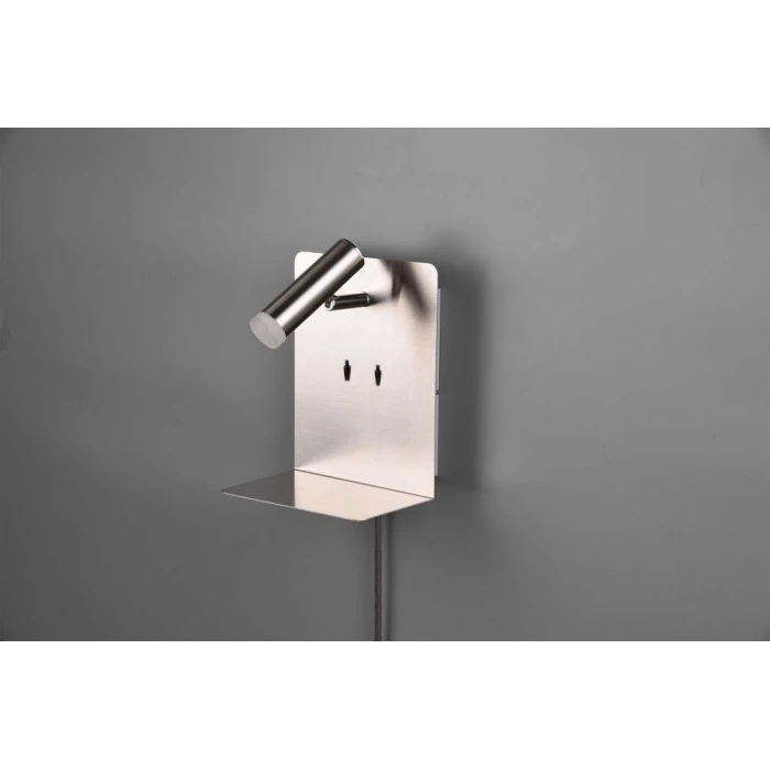 Trio Leuchten ELEMENT Wandleuchte LED Nickel-Matt, 3-flammig 11 Trio Leuchten ELEMENT Wandleuchte LED Nickel-Matt, 3-flammig - Image 11