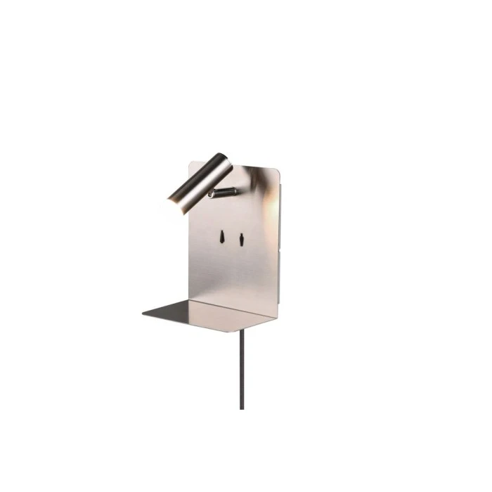 Trio Leuchten ELEMENT Wandleuchte LED Nickel-Matt, 3-flammig 3 Trio Leuchten ELEMENT Wandleuchte LED Nickel-Matt, 3-flammig - Image 3