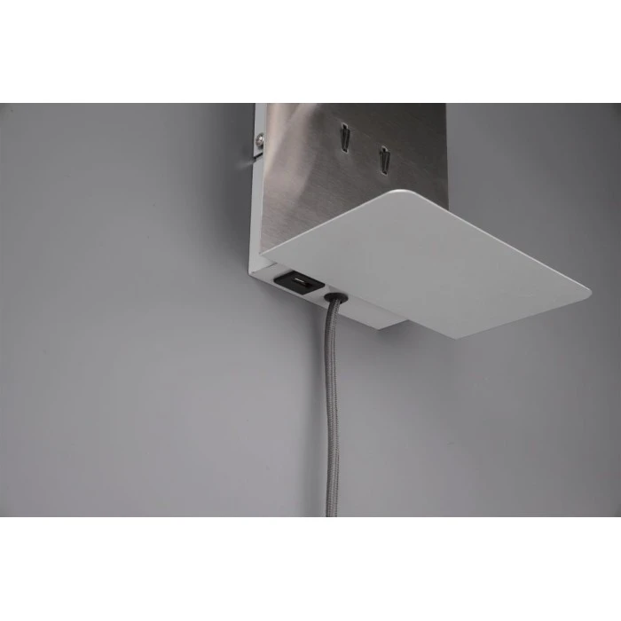 Trio Leuchten ELEMENT Wandleuchte LED Nickel-Matt, 3-flammig 10 Trio Leuchten ELEMENT Wandleuchte LED Nickel-Matt, 3-flammig - Image 10