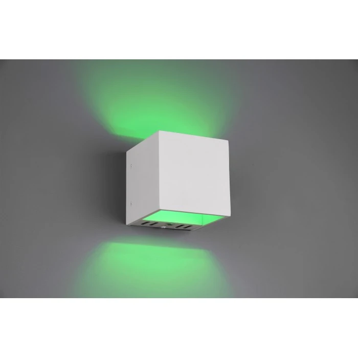 Trio Leuchten Figo Wandleuchte LED Weiß, 1-flammig, Fernbedienung, Farbwechsler 3 Trio Leuchten Figo Wandleuchte LED Weiß, 1-flammig, Fernbedienung, Farbwechsler - Image 3