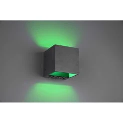 Trio Leuchten Figo Wandleuchte LED Schwarz, 1-flammig, Fernbedienung, Farbwechsler -Wandleuchten Verkauf trio leuchten figo wandleuchte 253310132 2