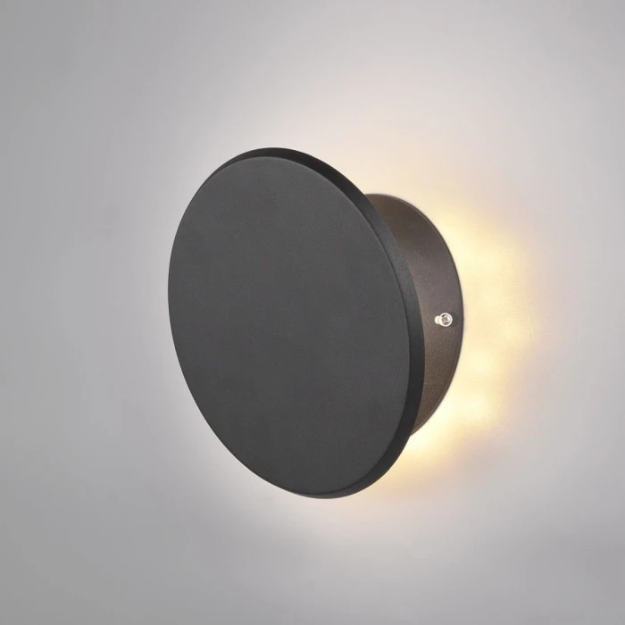 Trio Leuchten GASTON Wandleuchte LED Schwarz, 1-flammig 2 Trio Leuchten GASTON Wandleuchte LED Schwarz, 1-flammig - Image 2