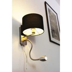 Trio Leuchten HOTEL Wandleuchte LED Nickel-Matt, Chrom, 1-flammig 13 Trio Leuchten HOTEL Wandleuchte LED Nickel-Matt, Chrom, 1-flammig -Wandleuchten Verkauf trio leuchten hotel wandleuchte 271170202 do1 2