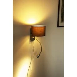 Trio Leuchten HOTEL Wandleuchte LED Nickel-Matt, Chrom, 1-flammig -Wandleuchten Verkauf trio leuchten hotel wandleuchte 271170214 do1 13