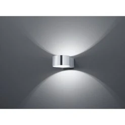 Trio Leuchten LACAPO Wandleuchte LED Nickel-Matt, 1-flammig