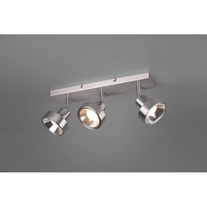 Trio Leuchten Leon Strahler LED Nickel-Matt, 3-flammig 1 Trio Leuchten Leon Strahler LED Nickel-Matt, 3-flammig