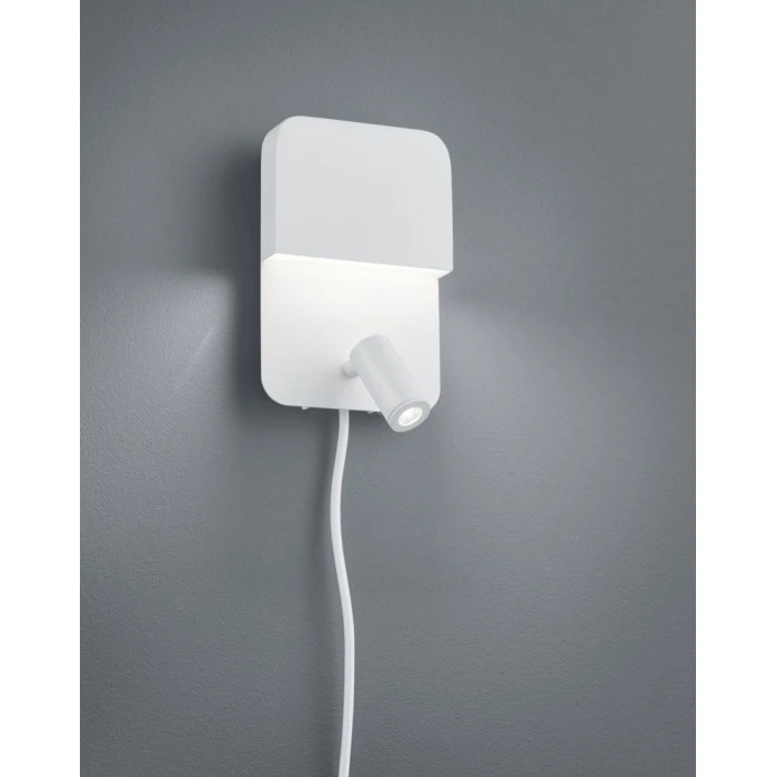 Trio Leuchten LUIGI Wandleuchte LED Weiß, 1-flammig 1 Trio Leuchten LUIGI Wandleuchte LED Weiß, 1-flammig