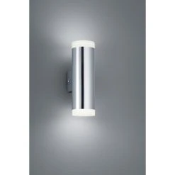 Trio Leuchten RAY Wandleuchte LED Chrom, 2-flammig
