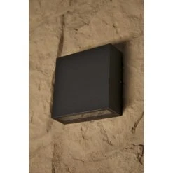 Trio Leuchten THAMES Wandleuchte LED Schwarz, 2-flammig -Wandleuchten Verkauf trio leuchten thames wandleuchte 229360242 4