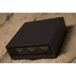 Trio Leuchten THAMES Wandleuchte LED Schwarz, 2-flammig -Wandleuchten Verkauf trio leuchten thames wandleuchte 229360242 5